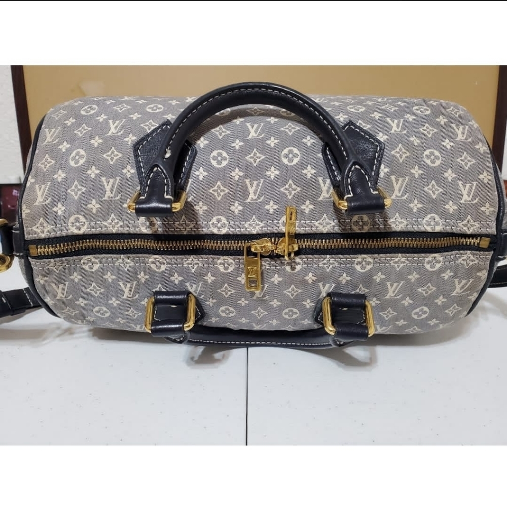 Louis Vuitton Speedy Bandouliere Bag Mini Lin 30 - Picture 11 of 12
